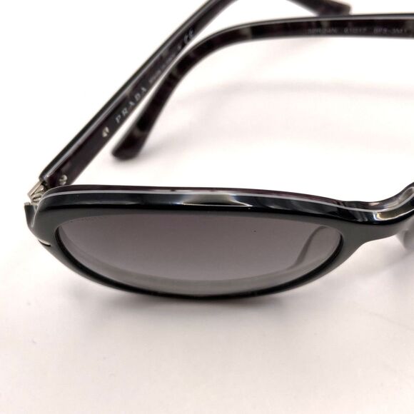 Prada SPR04N Oversized Sunglasses Black Butterfly Italy Designer Women main image 12